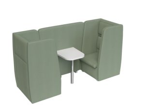 B-Together 2 Person Booth with Table