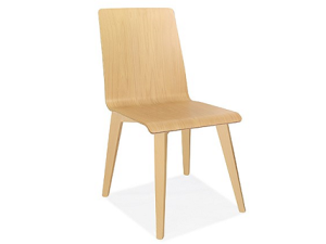 Bjorn Chair with Wooden Frame & Seat