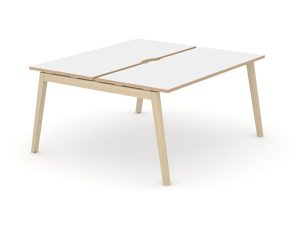 Nova Wood 2 Person Desk