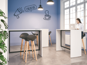 Detente High Rectangle Table
