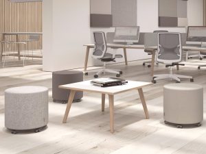 Nova Wood Coffee Table - Melamine Top