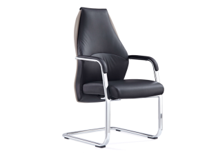 Acer Leather Meeting Chair with Cantilever Frame