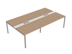 Nova U Meeting Table with Cable Managed Insert