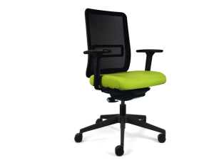 Neon Mesh Office Chair with Black Frame