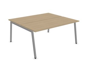Nova A 2-Person Back to Back Desk with Plain Top