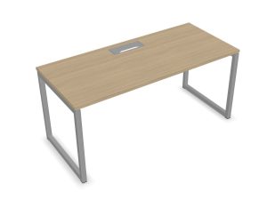 Nova O Rectangle Desk with Cable Access Flap