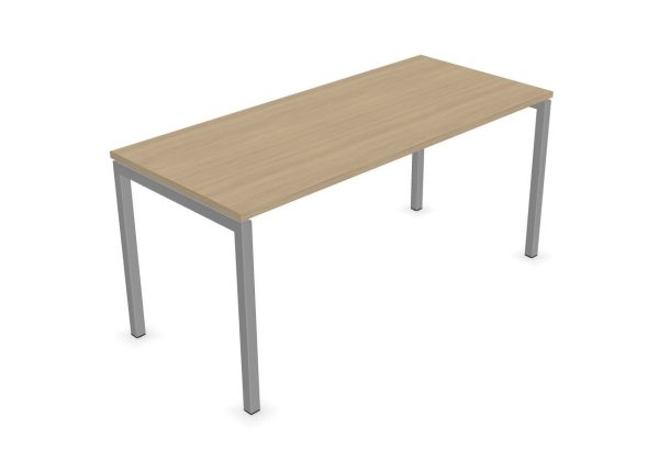 Nova U Rectangle Desk with Plain Top - Fast Track