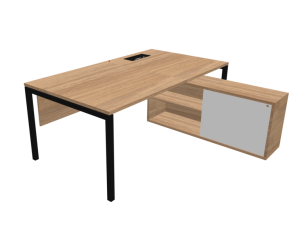 Nova Executive Desk & Return with U Leg