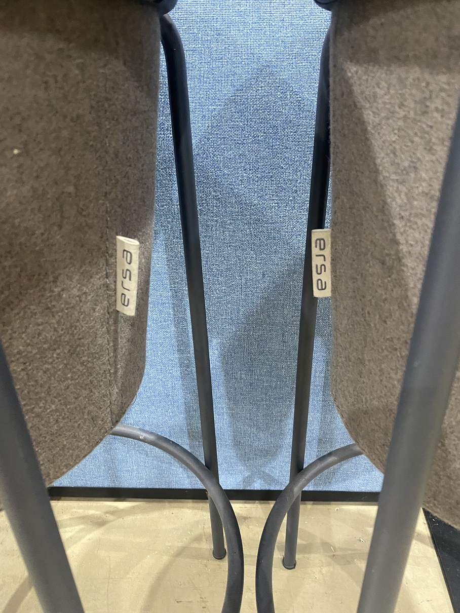 Ersa Drum Stools x 2 - Ex Display - Image 4