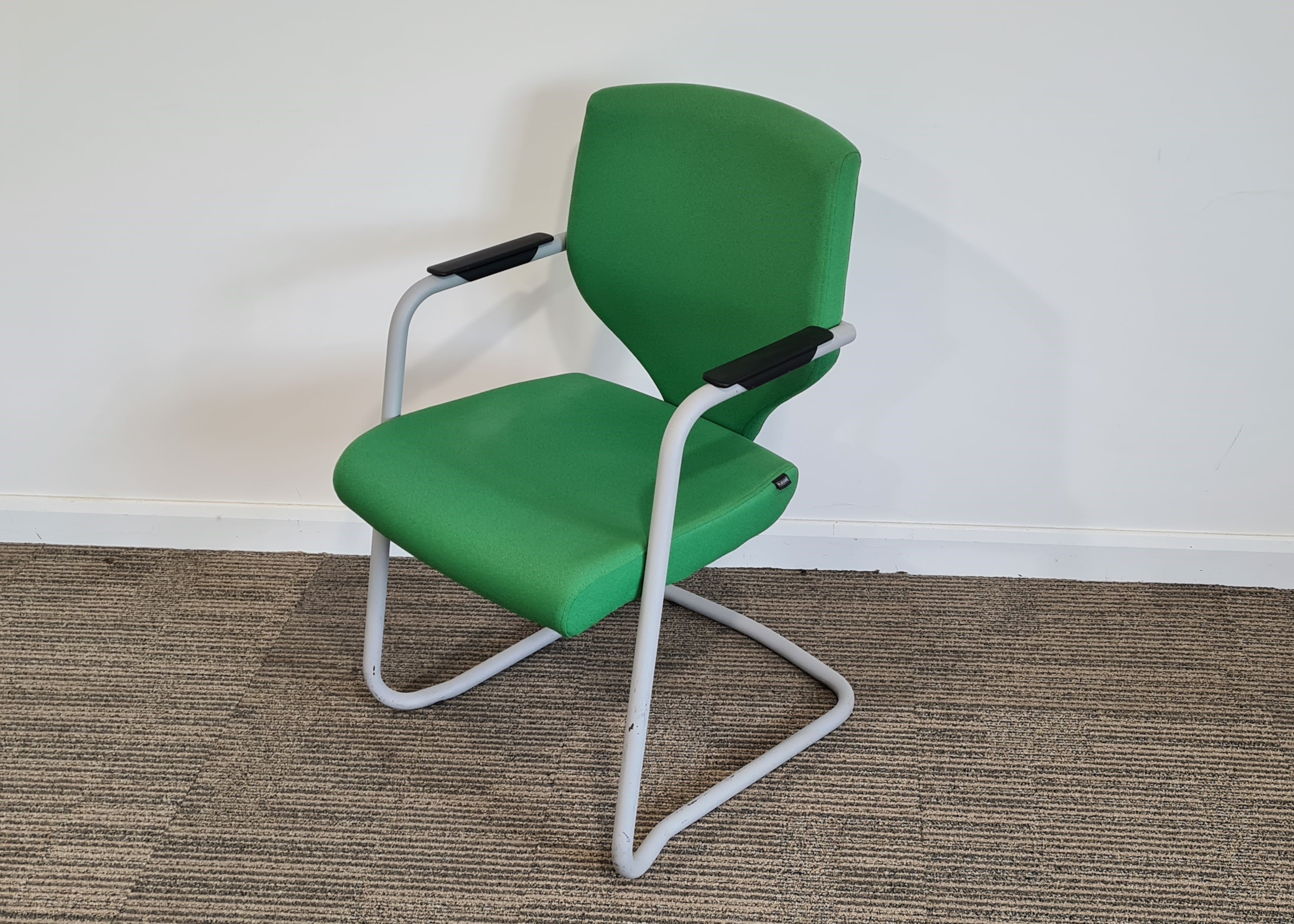 4 x Pledge Meeting Chairs | Green | Used