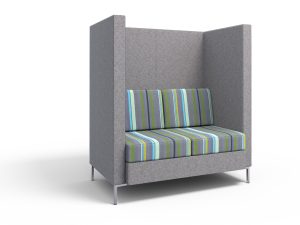 Ceilo 2 Seater High Back Sofa