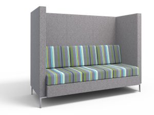 Ceilo 3 Seater High Back Sofa