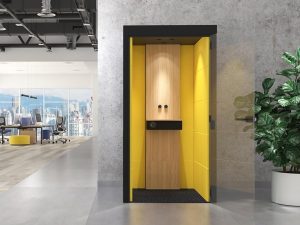 Small Silent Room with Melamine External Panels