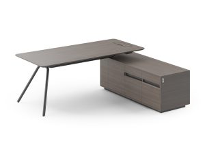 Arqus Executive Tapered Desk with Return