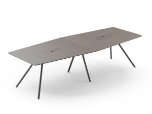 Arqus Meeting Table - Barrel Shape