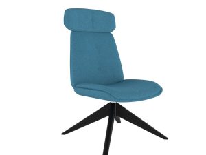 Refresh Lounge Chair with Black Pyramid Base
