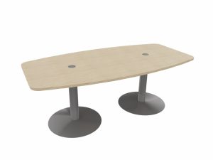 Ensemble Barrel Table with Trumpet Base