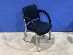 Fern Stackable Meeting Room Chair in Black
