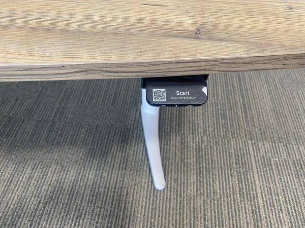 Electric Height Adj. Table with Barrel Shape Top - Image 3