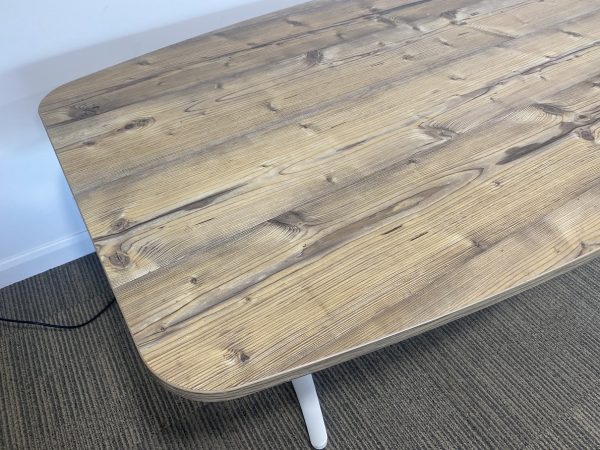Electric Height Adj. Table with Barrel Shape Top - Image 5