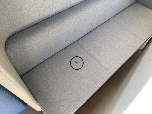 Naughtone High Sided Sofa in Green - Image 4