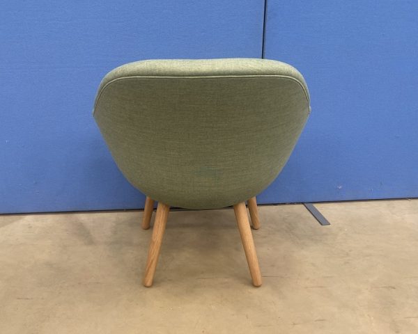 Pair of Tub Style Lounge Chairs with Coffee Table - Image 2