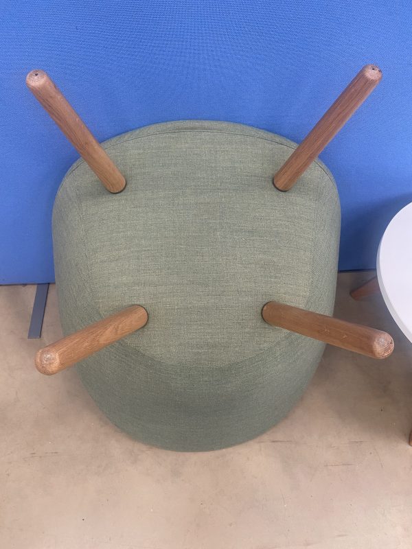 Pair of Tub Style Lounge Chairs with Coffee Table - Image 5