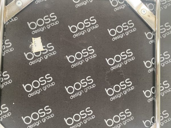 Boss Design Aaron Barstool in a Blue Fabric - Image 5