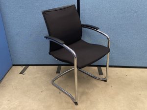 Sedus Meeting Chair in Black with Cantilever Frame
