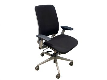 Steelcase Amia Black Ergonomic Task Chair | Second Hand